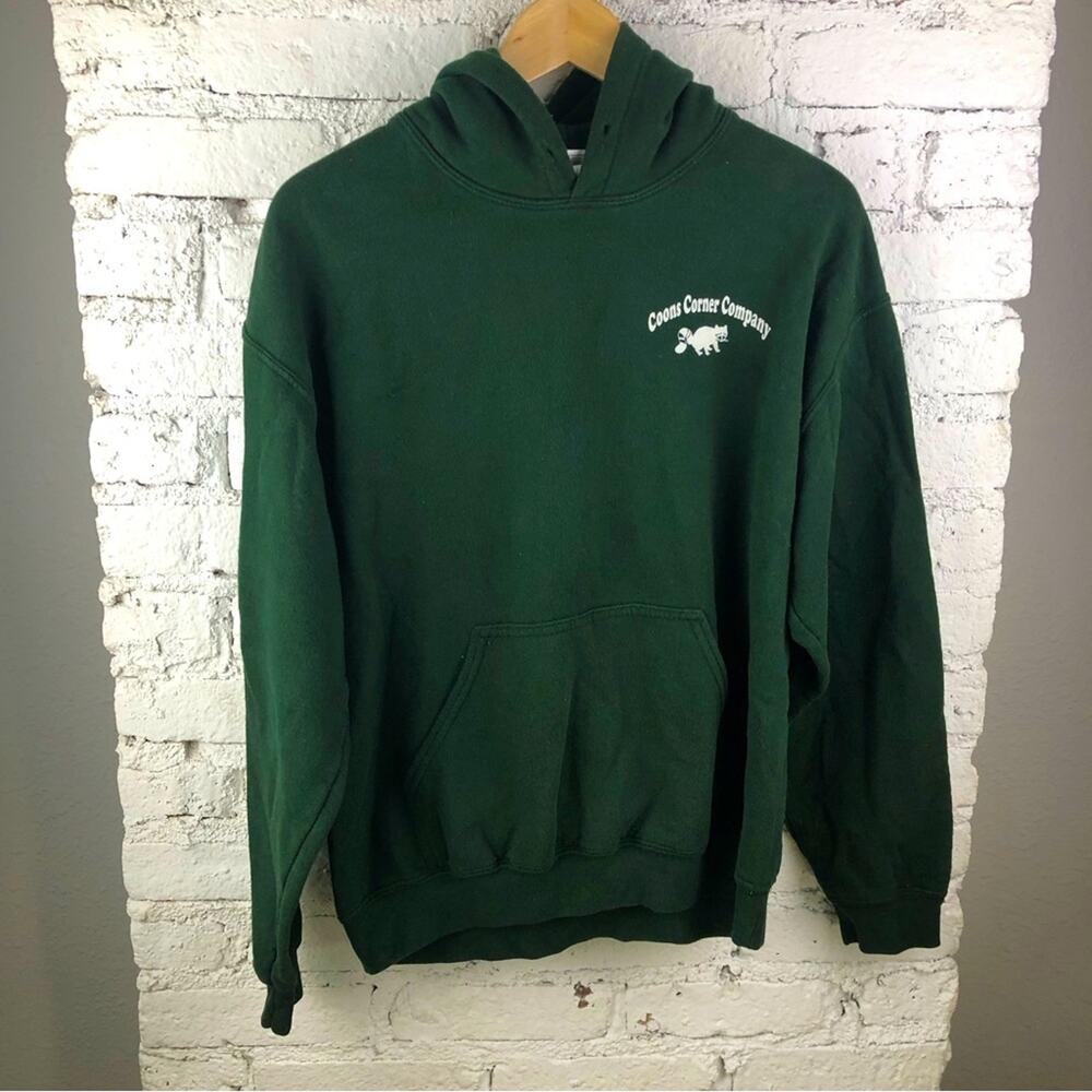 Vintage Coons Corner Co Hooded Sweatshirt